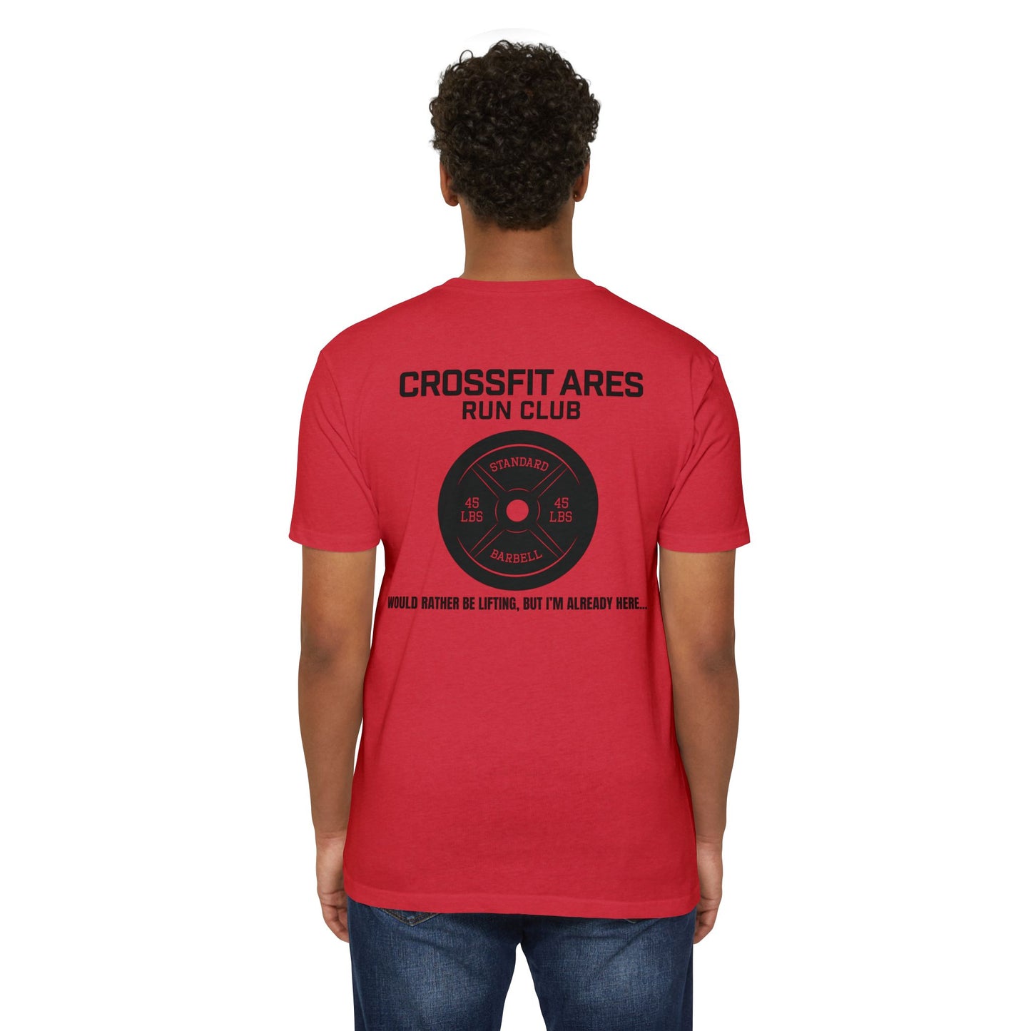 CrossFit Ares 45lb. Plate Run Club T-Shirt