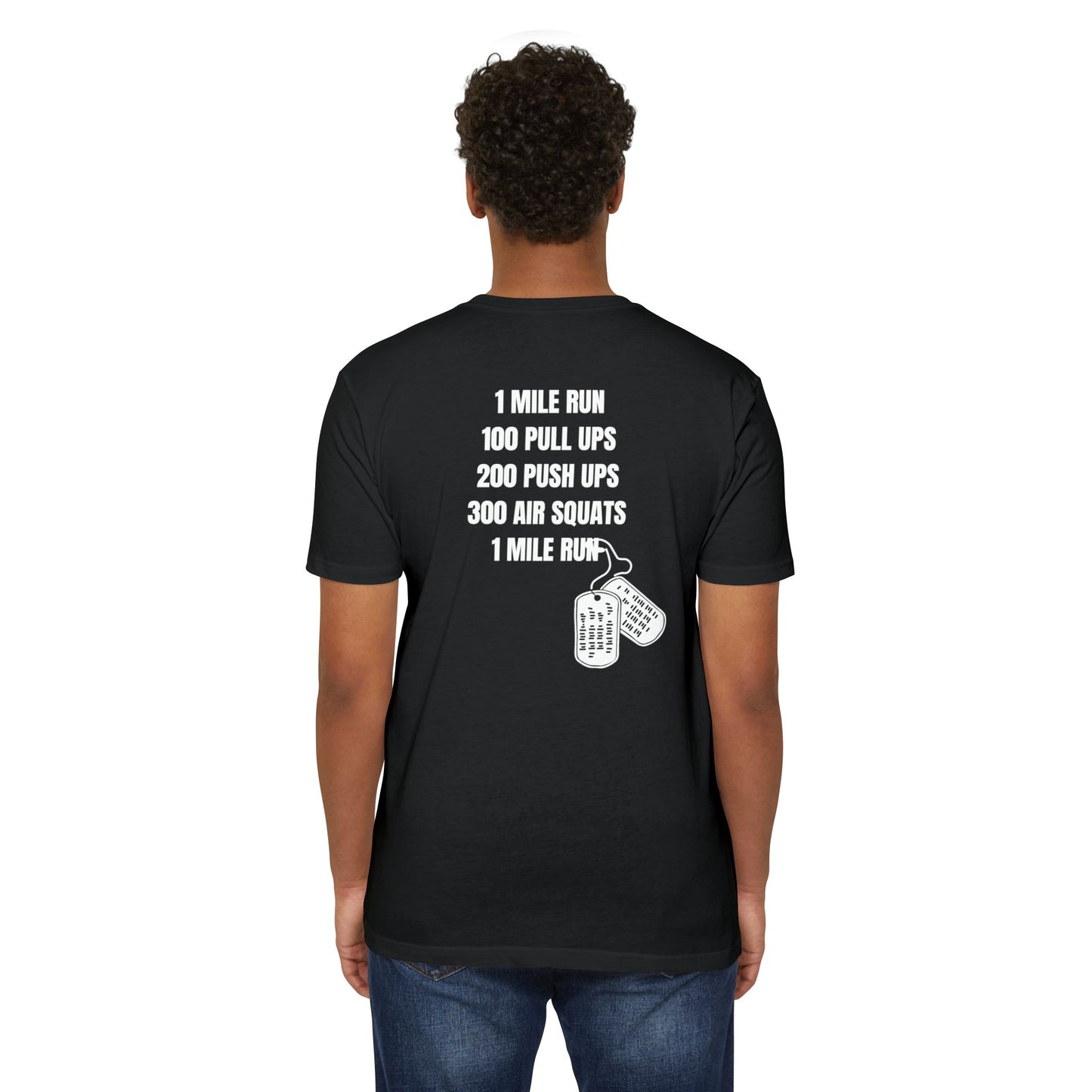 CrossFit Ares Dog Tag Murph Shirt