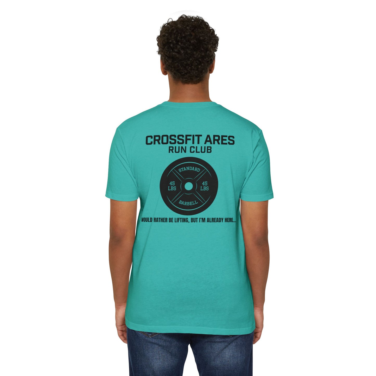 CrossFit Ares 45lb. Plate Run Club T-Shirt