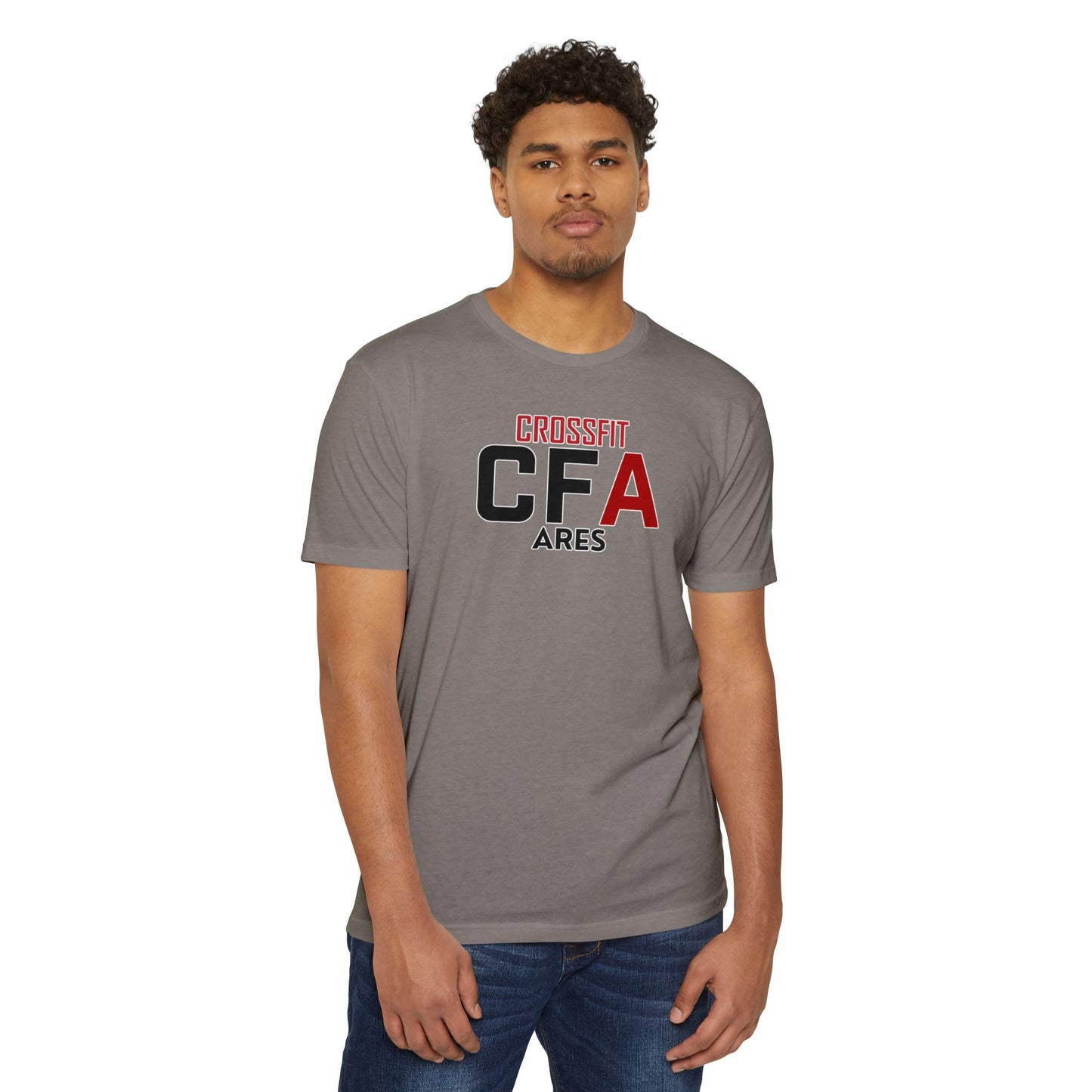 CrossFit Ares 45lb. Plate Run Club T-Shirt