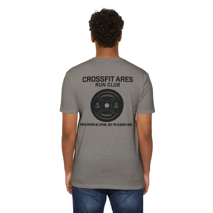 CrossFit Ares 45lb. Plate Run Club T-Shirt