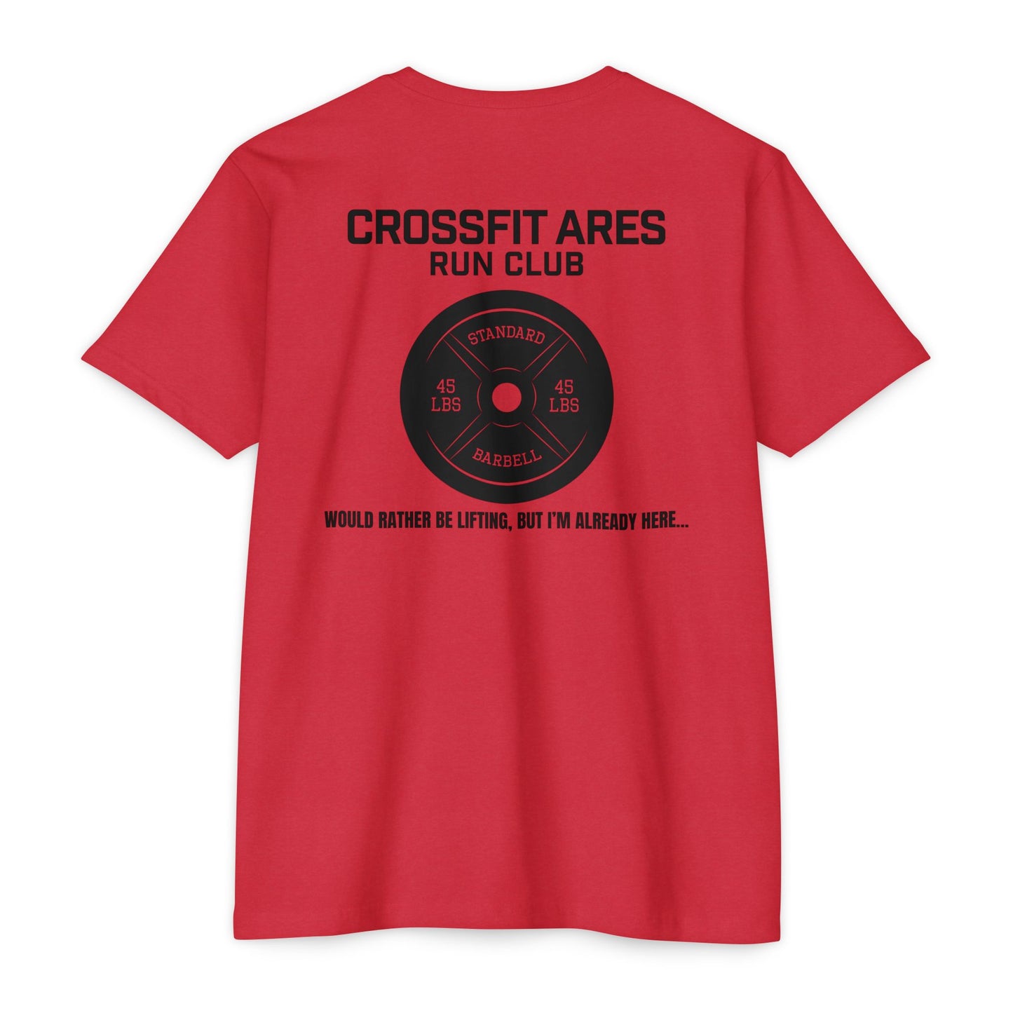 CrossFit Ares 45lb. Plate Run Club T-Shirt