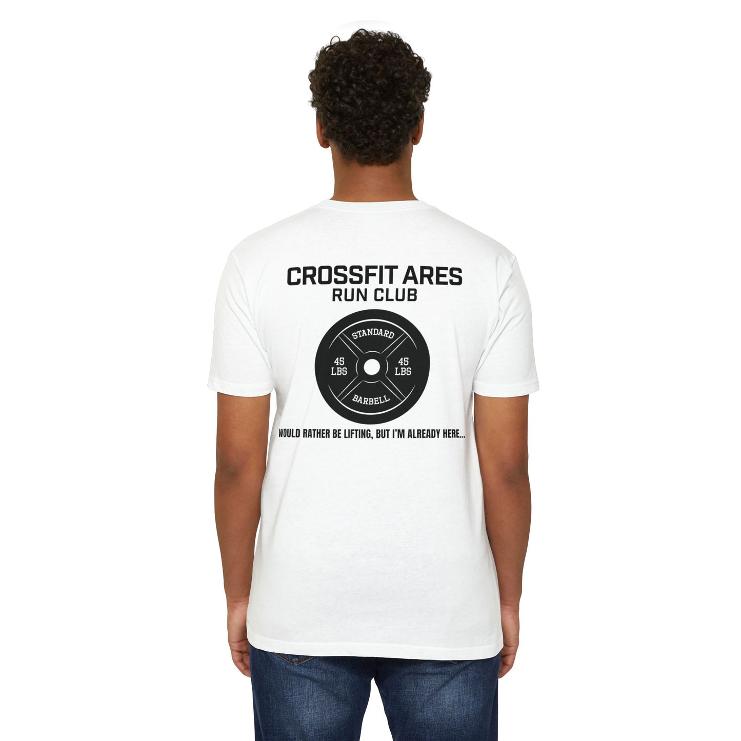 CrossFit Ares 45lb. Plate Run Club T-Shirt