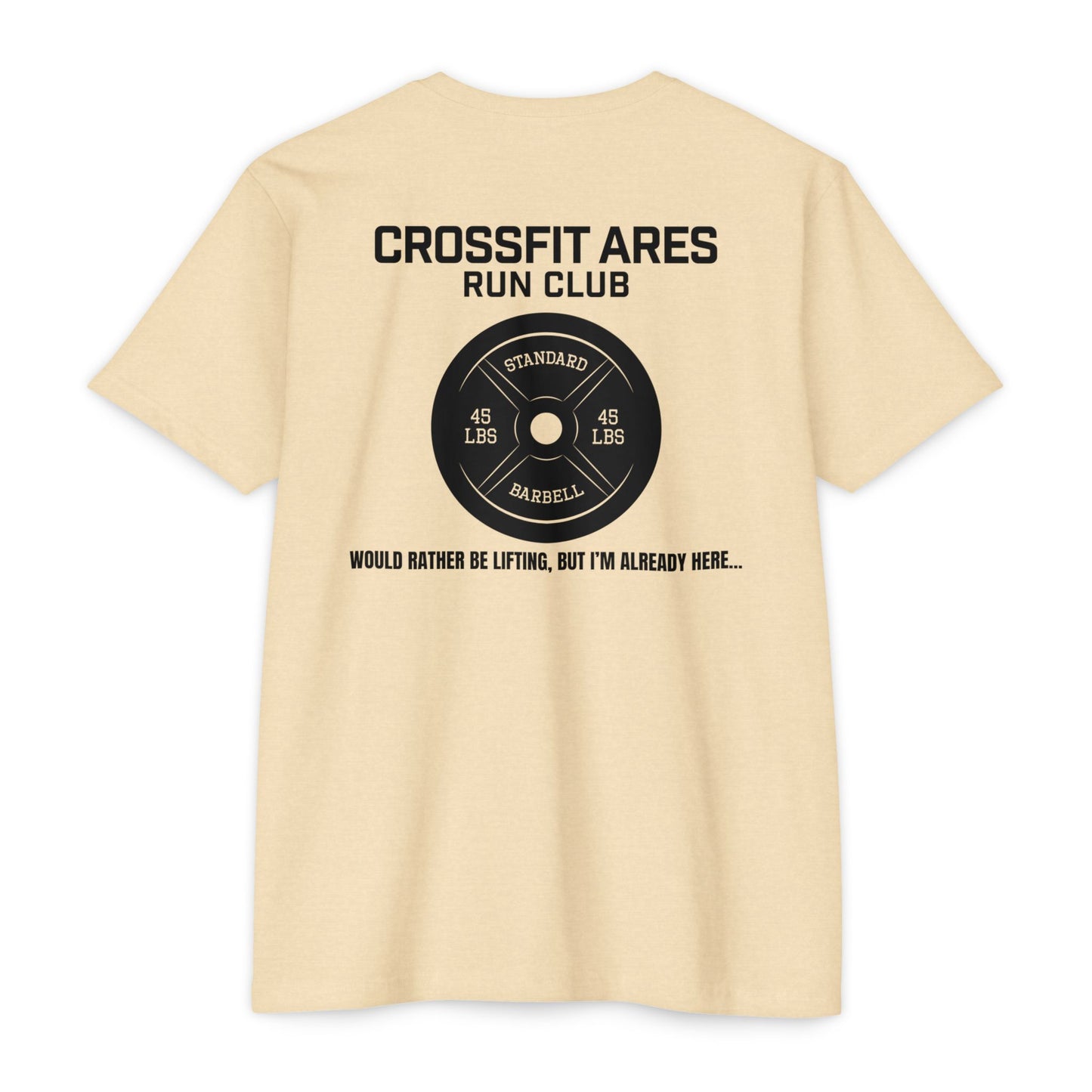 CrossFit Ares 45lb. Plate Run Club T-Shirt
