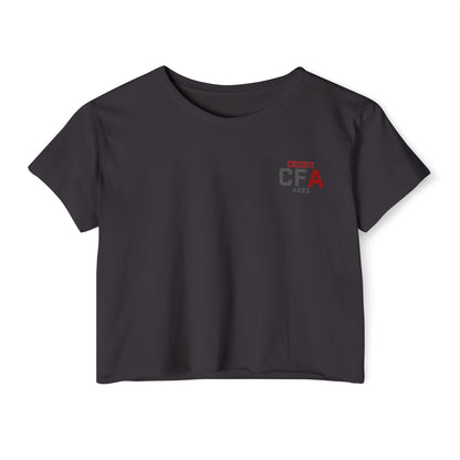 Women's Skull Crop Top