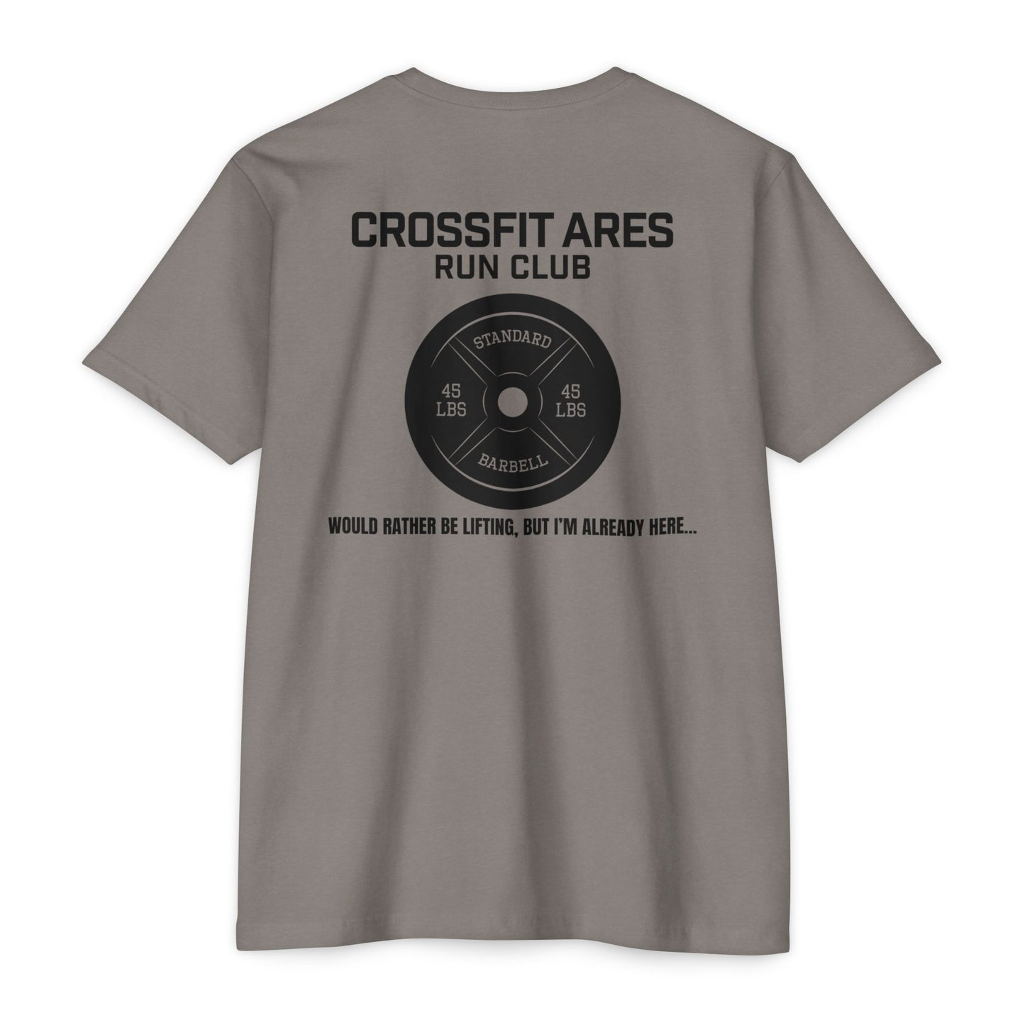 CrossFit Ares 45lb. Plate Run Club T-Shirt