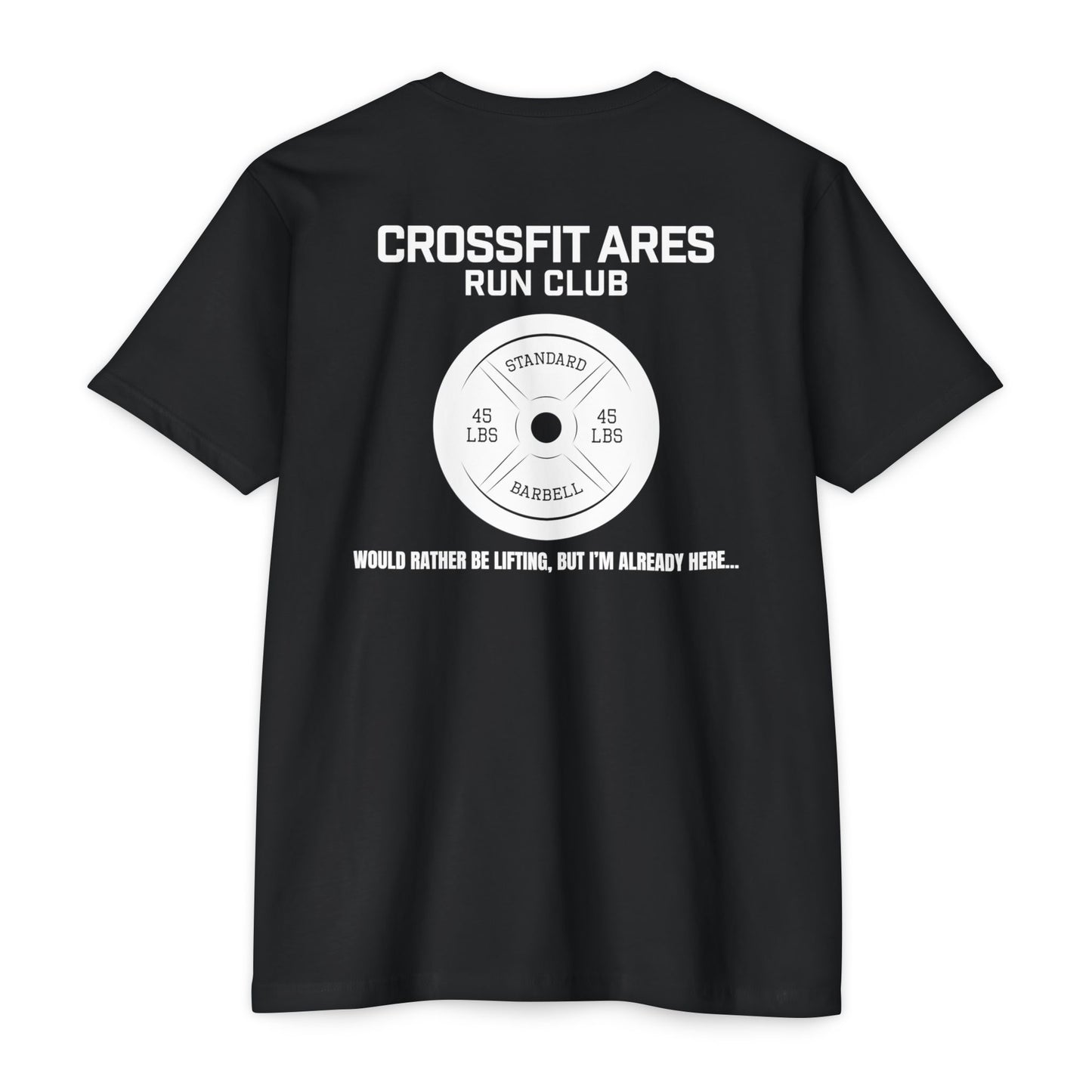 CrossFit Ares 45lb. Plate Run Club T-Shirt