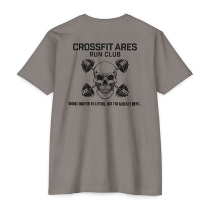 CrossFit Ares Run Club Skull & Barbell T-Shirt