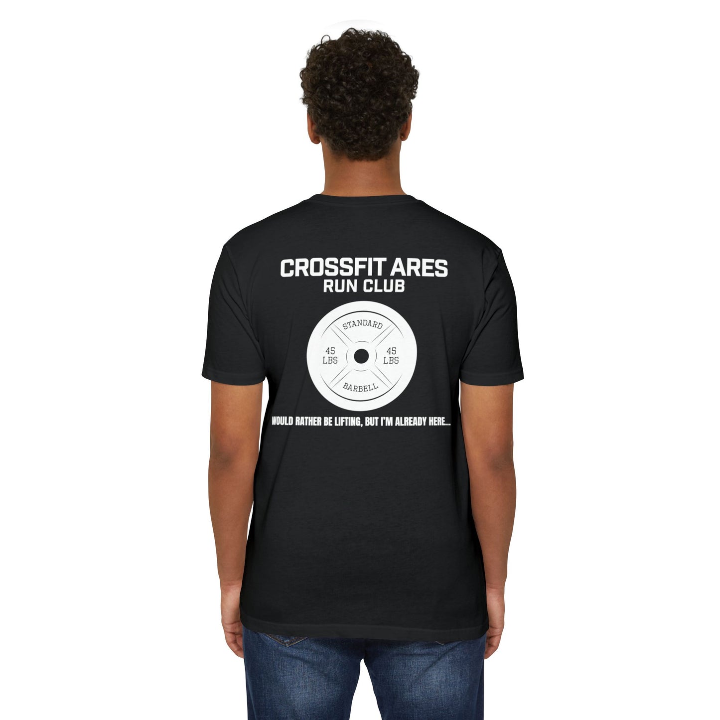 CrossFit Ares 45lb. Plate Run Club T-Shirt