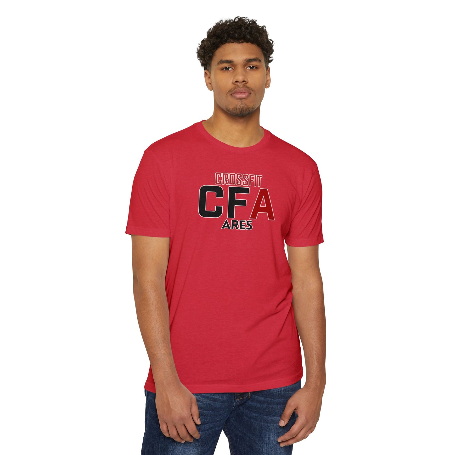 CrossFit Ares 45lb. Plate Run Club T-Shirt