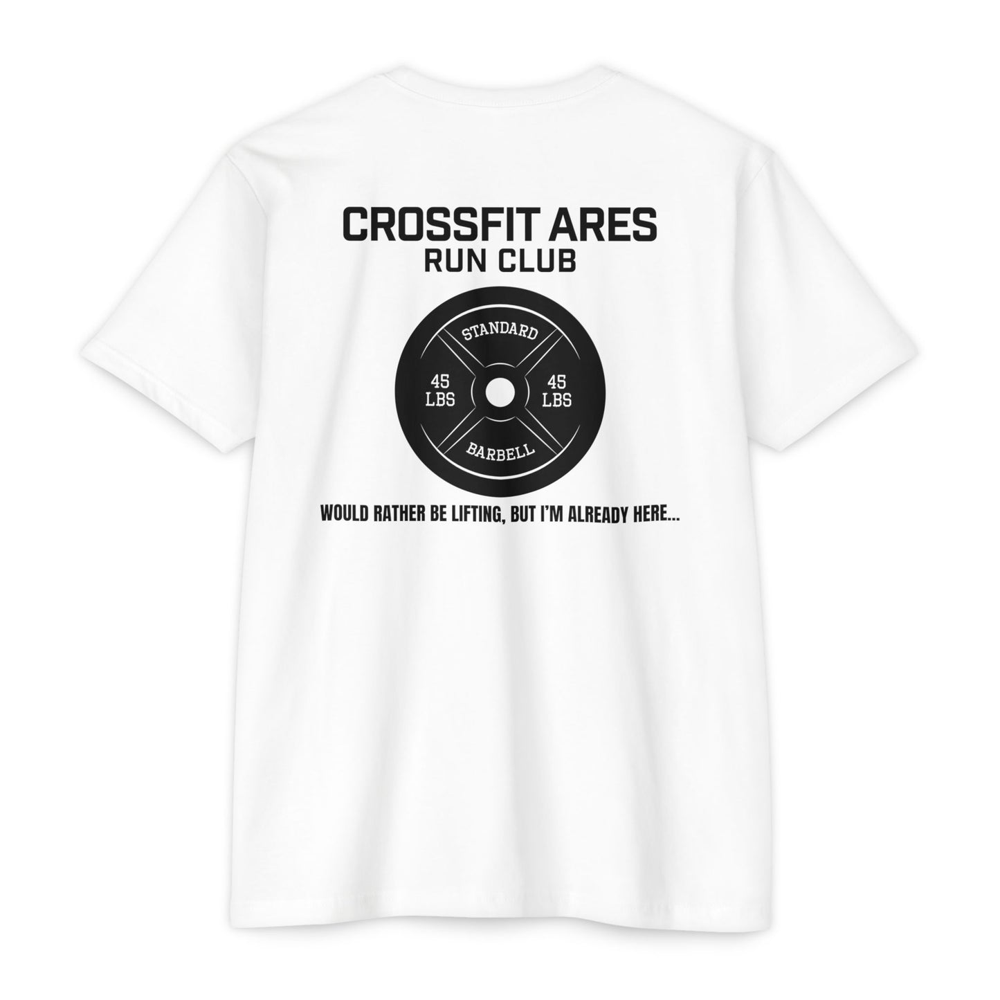 CrossFit Ares 45lb. Plate Run Club T-Shirt