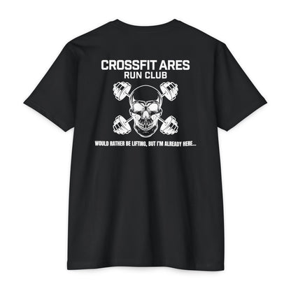 CrossFit Ares Run Club Skull & Barbell T-Shirt