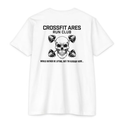 CrossFit Ares Run Club Skull & Barbell T-Shirt